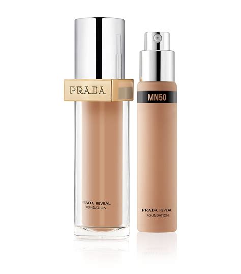 prada makeup|Prada reveal foundation.